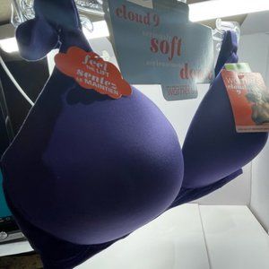 BNWT Warner’s Bra 40 B Purple Cloud 9 Soft